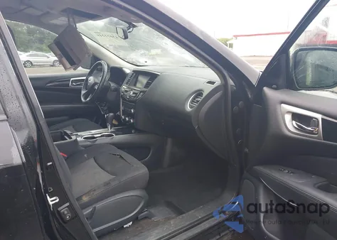 2019 Nissan Pathfinder Sv из США, поврежденный, VIN 5N1DR2MN7KC616042